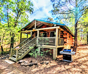 Charming Log Cabin in Tall Pines w/ Large Deck